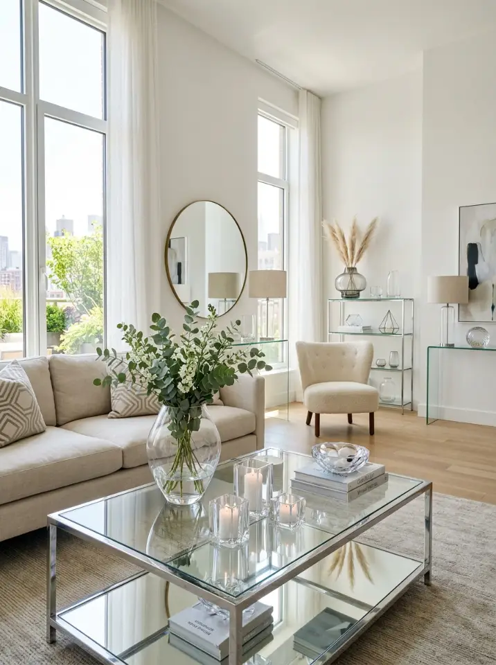 Glass and Transparent Decor