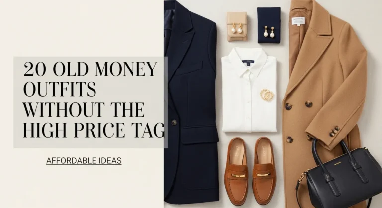 20 Old Money Outfits Without the High Price Tag - Affordable Ideas