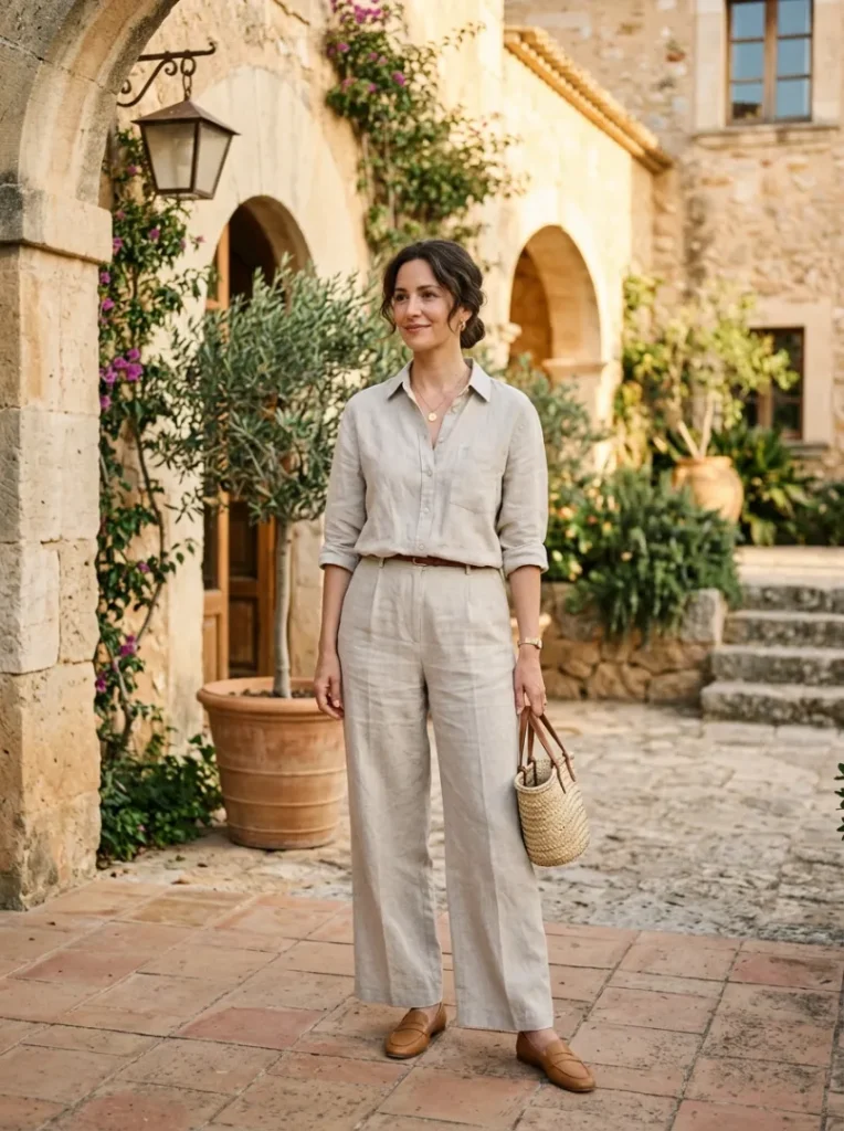 1. Effortless Linen Elegance for Quiet Luxury