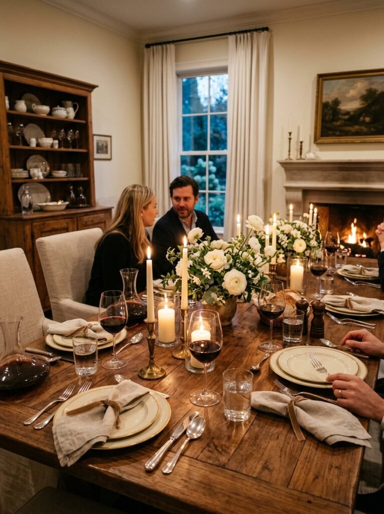 10. Relaxed Luxury Dining Rooms for Intimate Gatherings