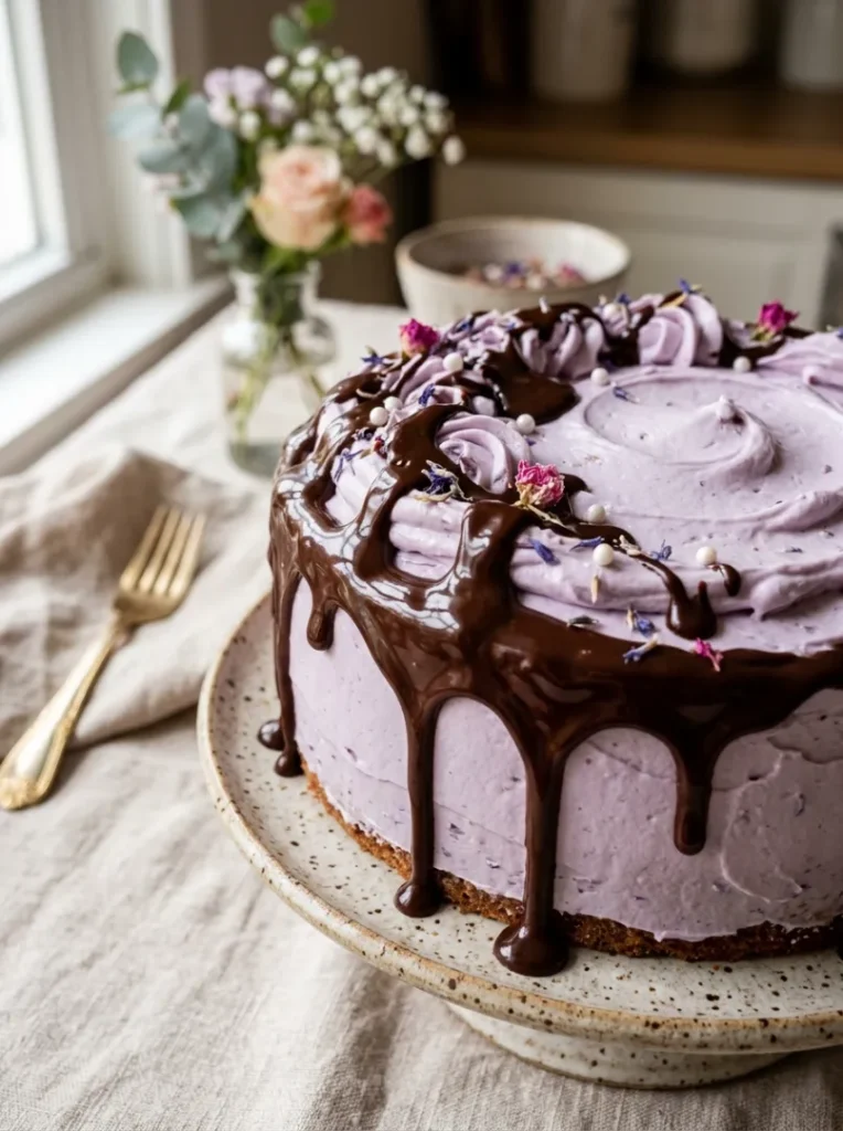 13. Create Chocolate Drizzle Effects