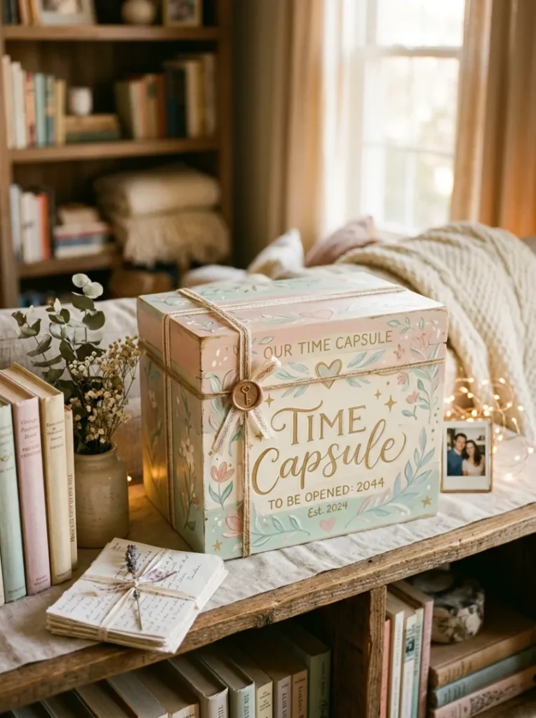 13. “Time Capsule Gift She Can Open in the Future”