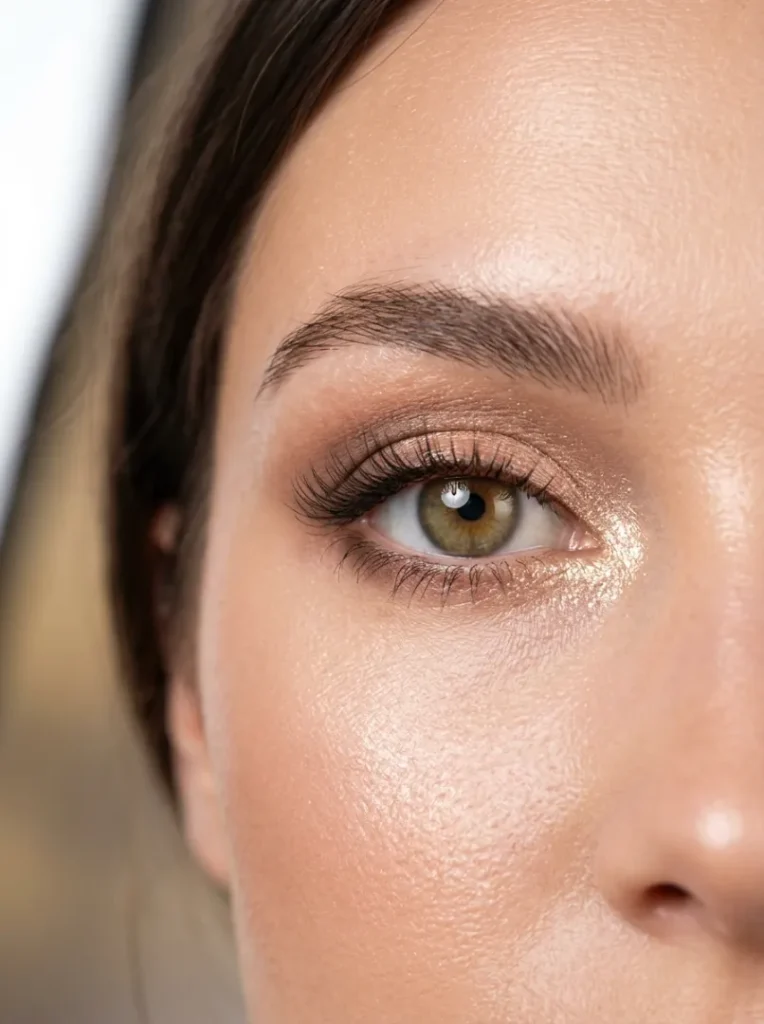 14. Highlighter in the Inner Corner Glow