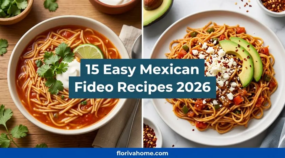 15 Easy Mexican Fideo Recipes 2026 (Easy Comfort Food You’ll Love