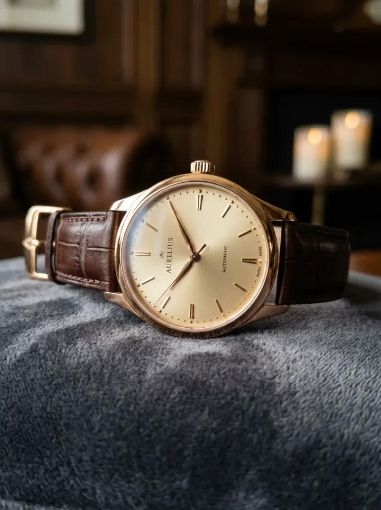 15. Statement Watch with Classic Design