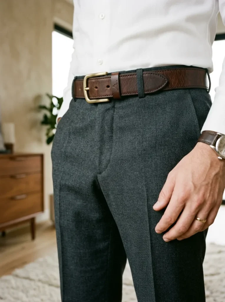 16. Leather Belts for Polished Details