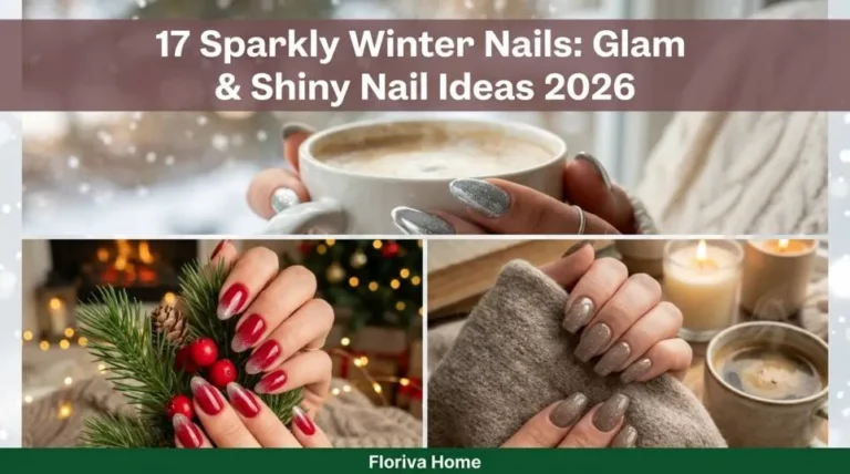 17 Sparkly Winter Nails (Glam & Shiny Nail Ideas 2026)