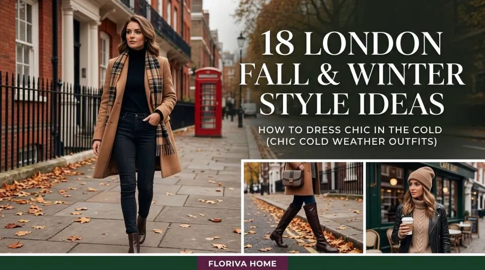 18 London Fall and Winter Style How to Dress Chic in the Cold