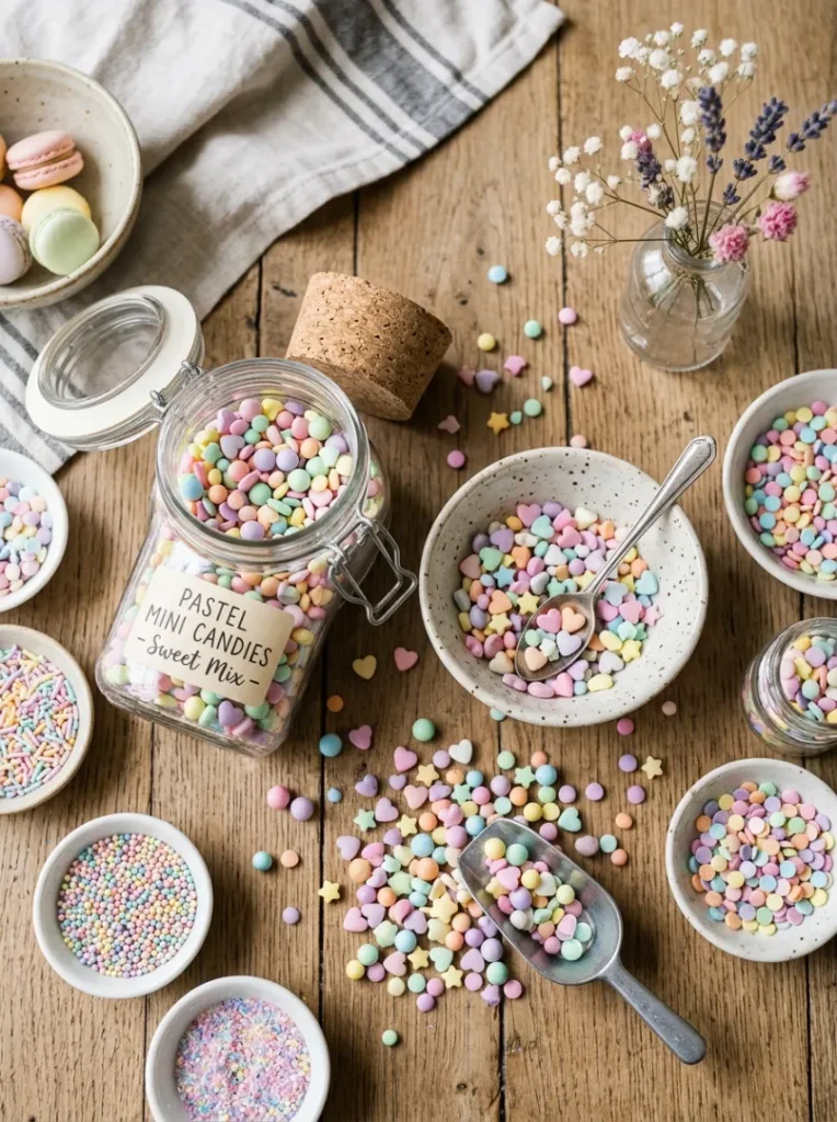 19. Add Tiny Candy Pieces