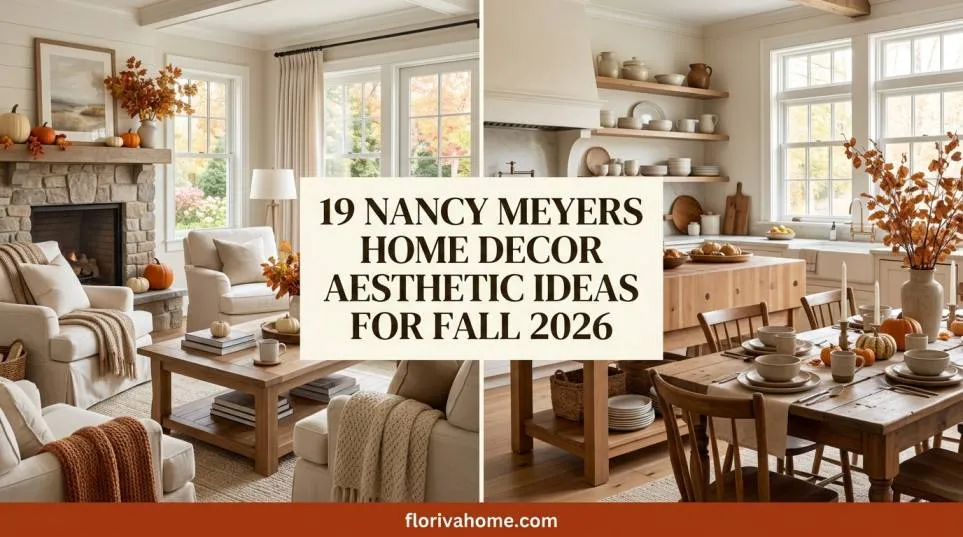 19 Nancy Meyers Home Decor Aesthetic for Fall (Cozy & Elegant Ideas)