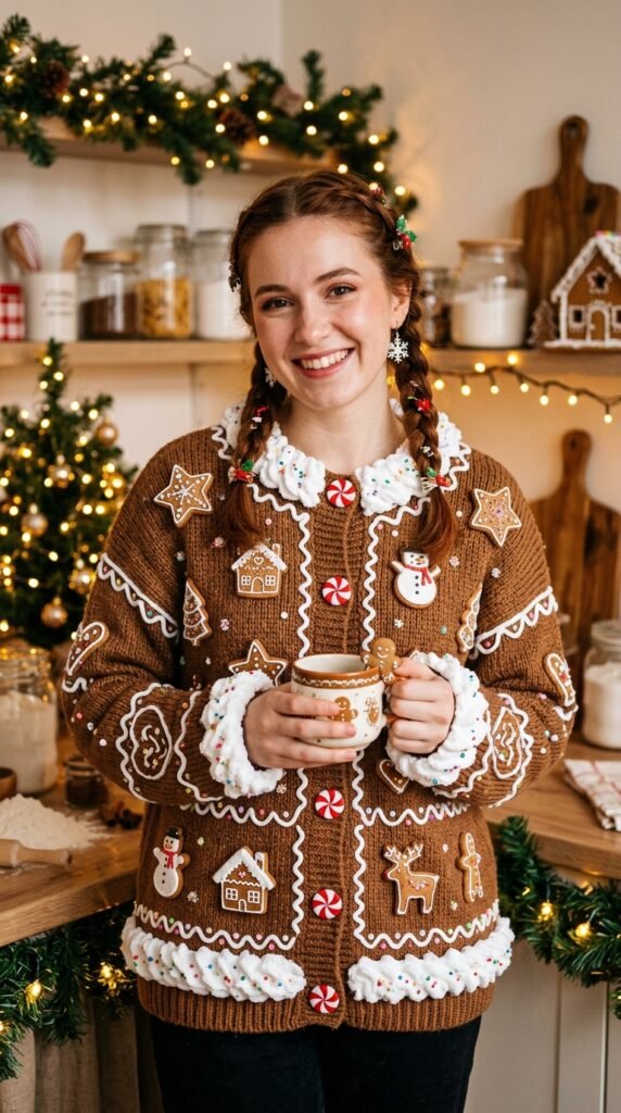 2: Gingerbread Bakery Sweater