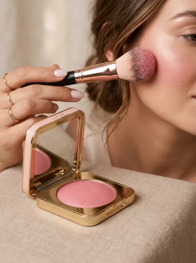 2 Rosy Luxe Powder Blush for Elegant Glow