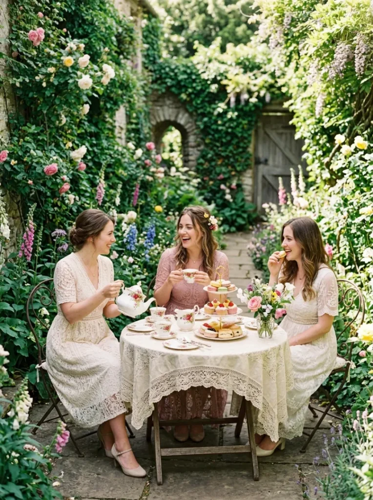 2 Secret Garden Tea Party Delight