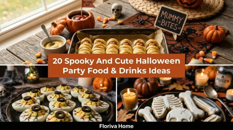 20 Spooky and Cute Halloween Party Food & Drinks (Tasty Ideas Everyone Will Love)
