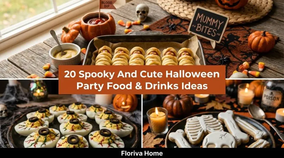 20 Spooky and Cute Halloween Party Food & Drinks (Tasty Ideas Everyone Will Love)