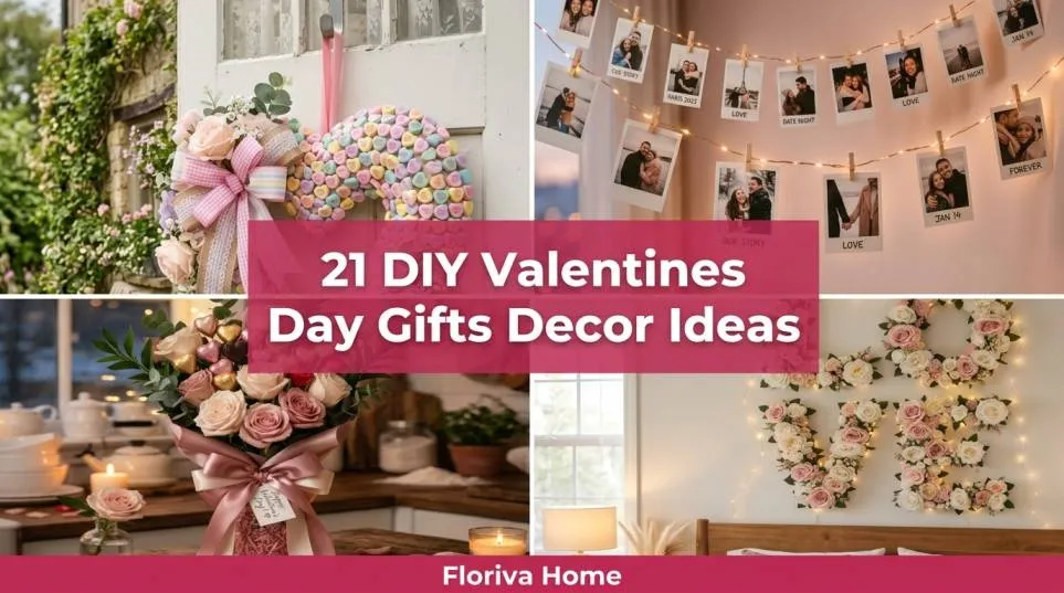 21 DIY Valentines Day Gifts Decor Ideas She Will Absolutely Love