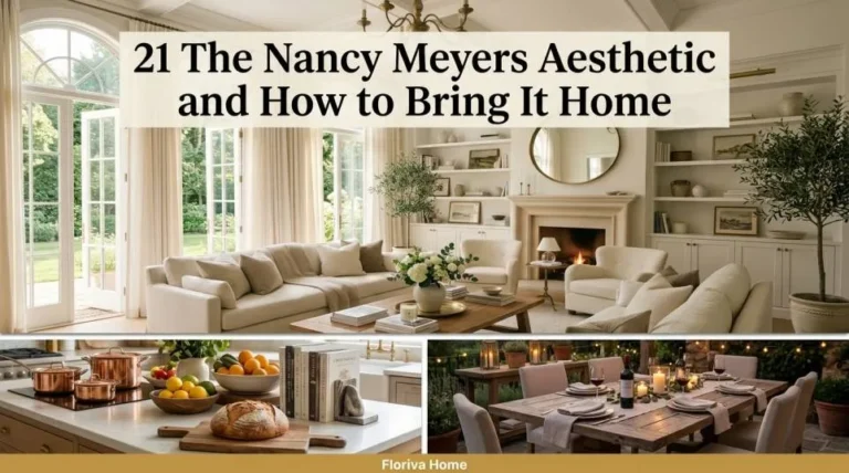 21 The Nancy Meyers Aesthetic and How to Bring It Home (Cozy Chic Decor Guide)