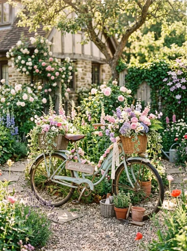 21. Ivory & Green Garden Elegance