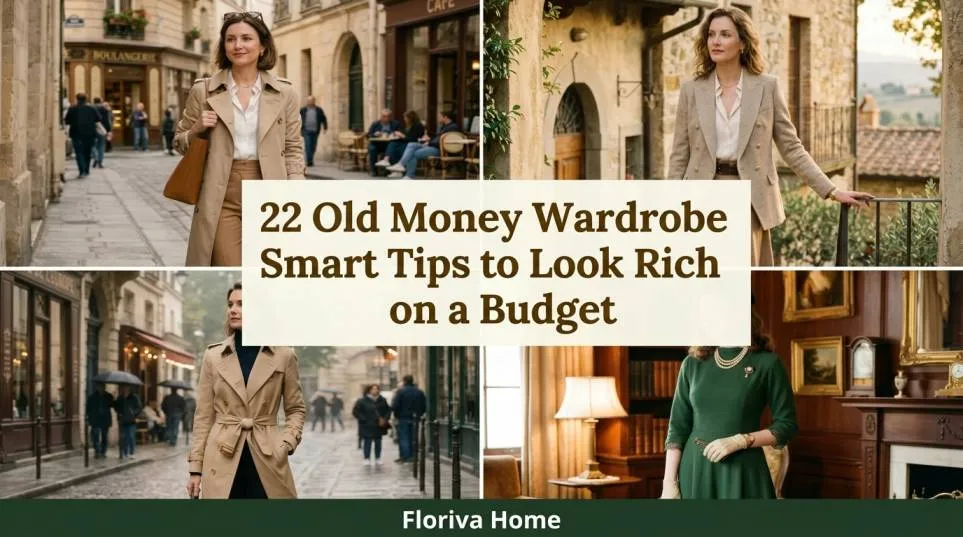 Old Money Wardrobe Outfits and Smart Tips to Look Rich on a Budget