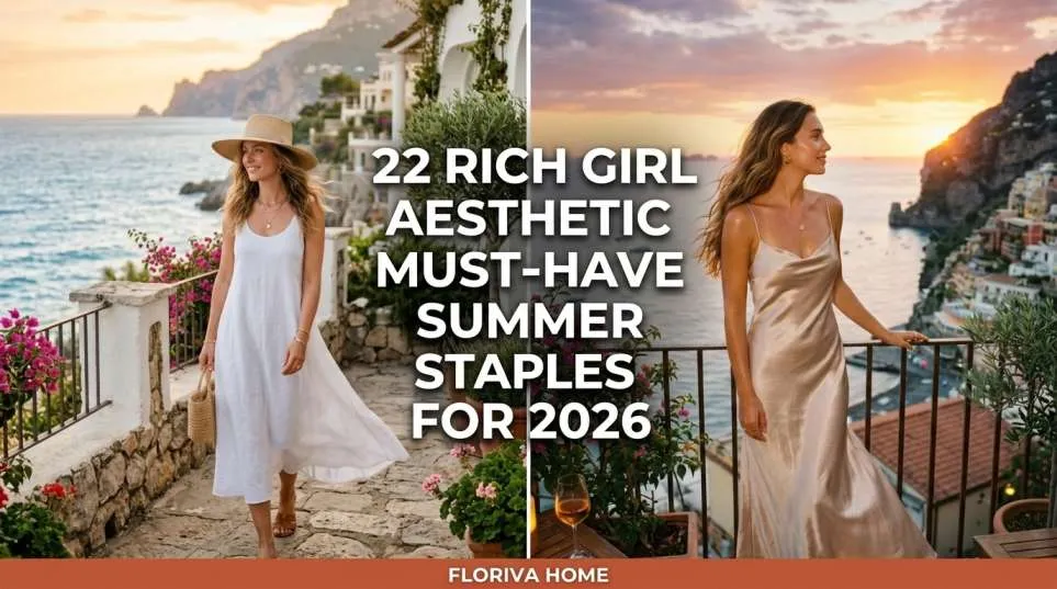 rich girl aesthetic must have summer staples for 2026