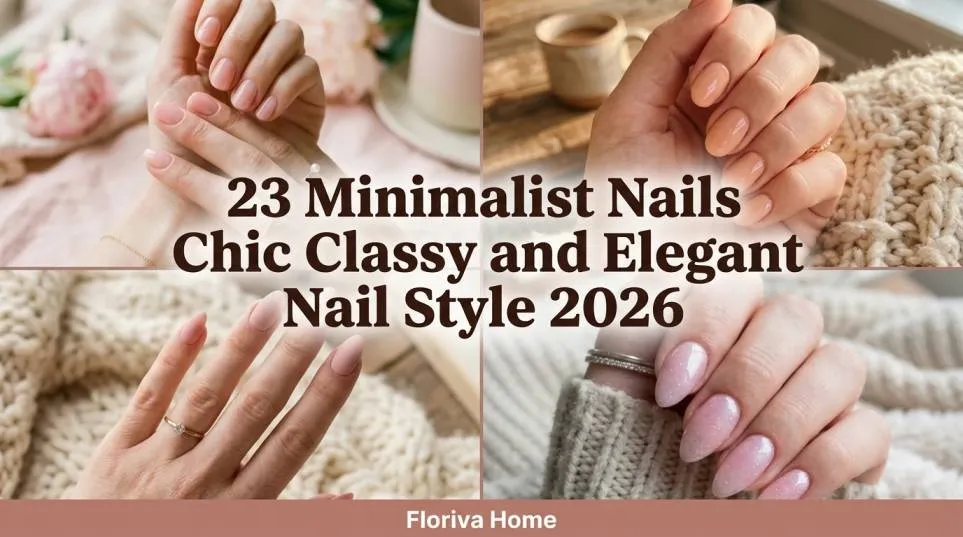 23 Minimalist Nails Chic Classy and Elegant Nail Styles
