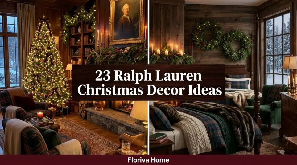 23 Ralph Lauren Christmas Decor Ideas A Celebration of Old Money Christmas Aesthetic and Timeless Elegance