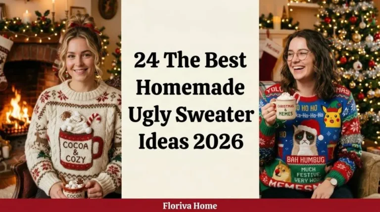 24 The Best Homemade Ugly Sweater Ideas for Every Occasion ideas