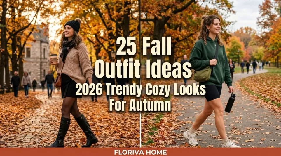 25 Fall Outfits Ideas 2026 Trendy Cozy Looks for Autumn