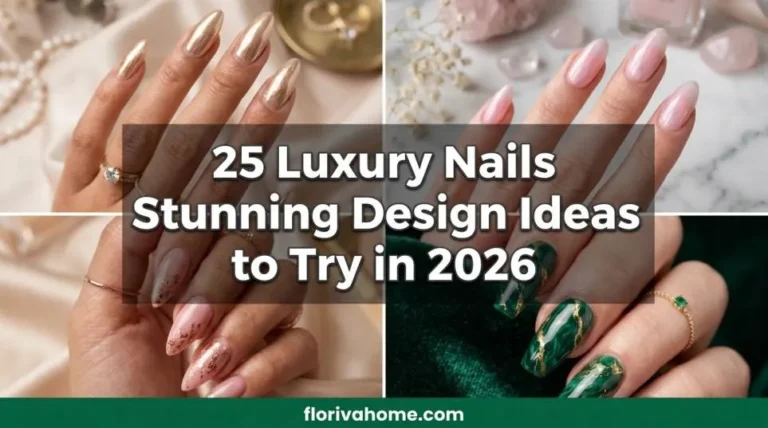 25 Luxury Nails 25 Stunning Designs to Try in 2026 (Ultra Glam Nail Inspo)