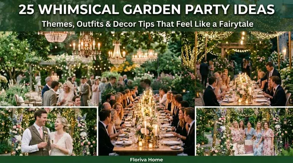 25 Whimsical Garden Party Ideas – Themes, Outfits & Decor Tips 2026