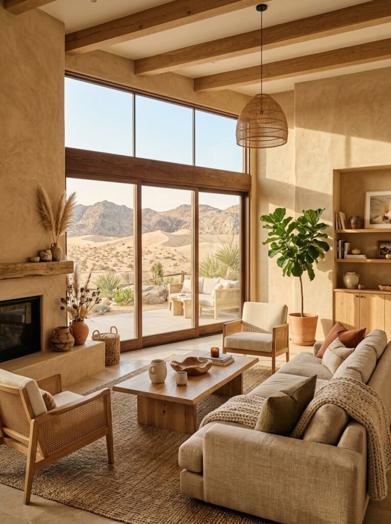 26. Desert-Inspired Neutral Interiors