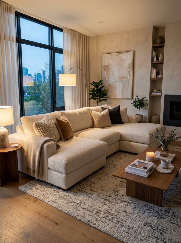 29. Oversized Cozy Sectionals