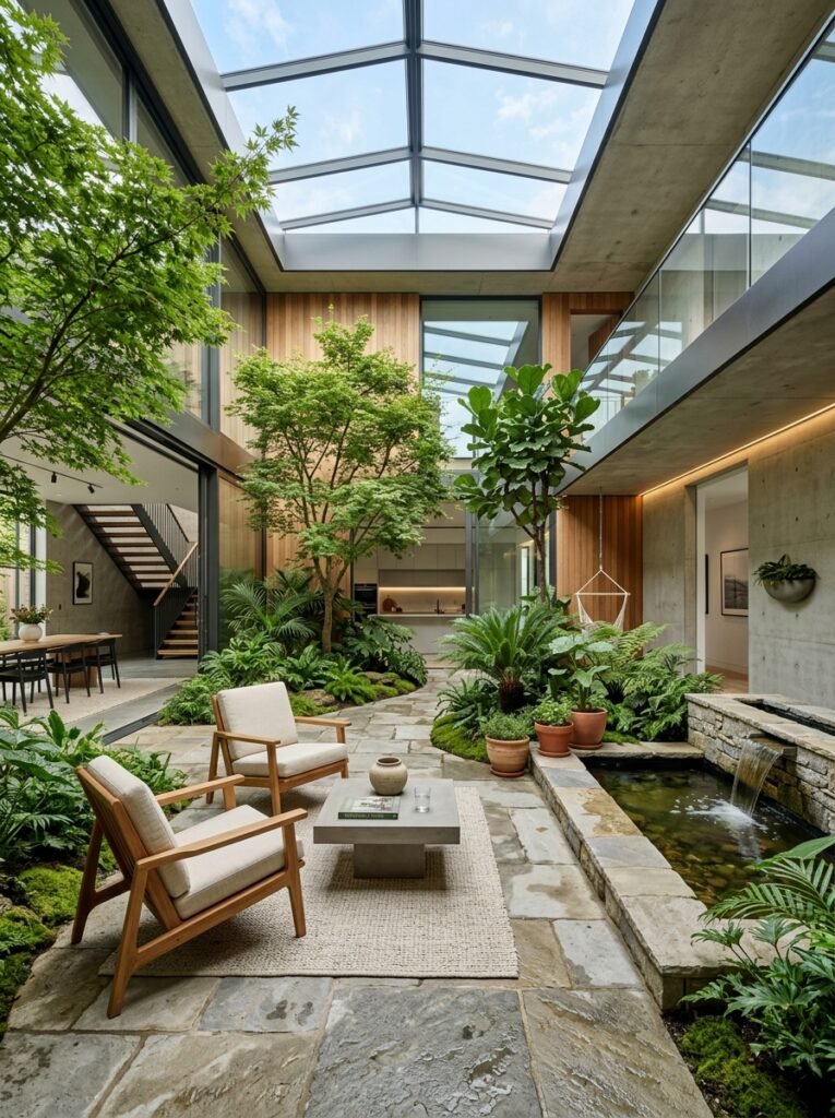 32. Indoor Courtyard Concepts