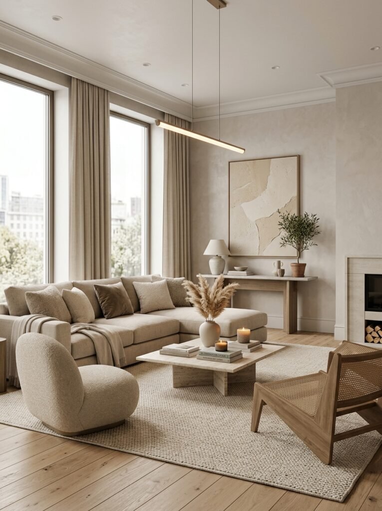 33. Monochromatic Luxury Styling