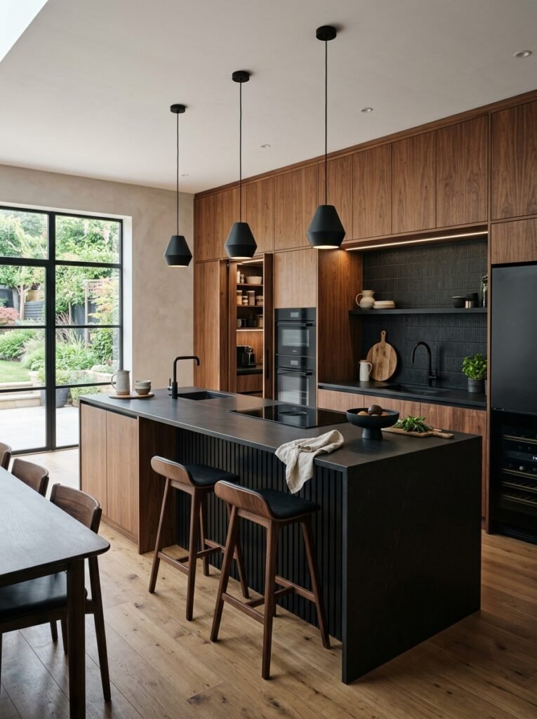 36. Black Accent Modernism