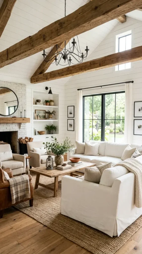4. Bright White Shiplap Haven