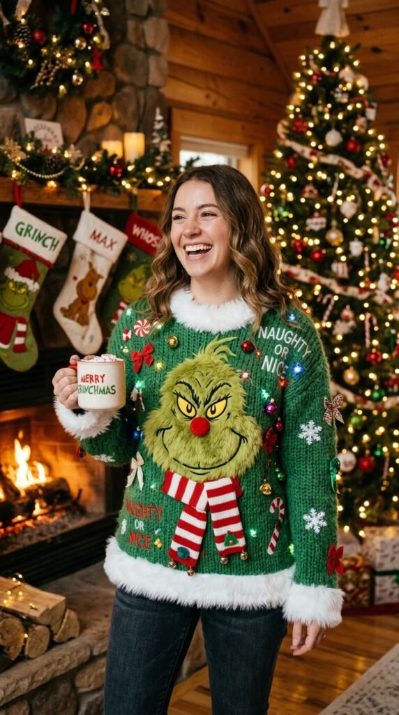 4: Grinch Stole My Style Sweater