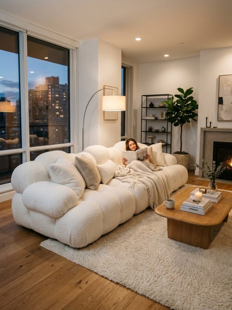 45. Cloud-Inspired Soft Furniture