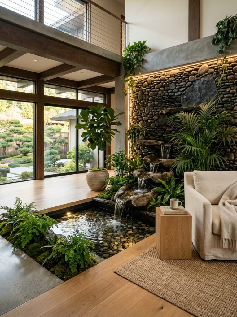 47. Indoor Water Feature Serenity