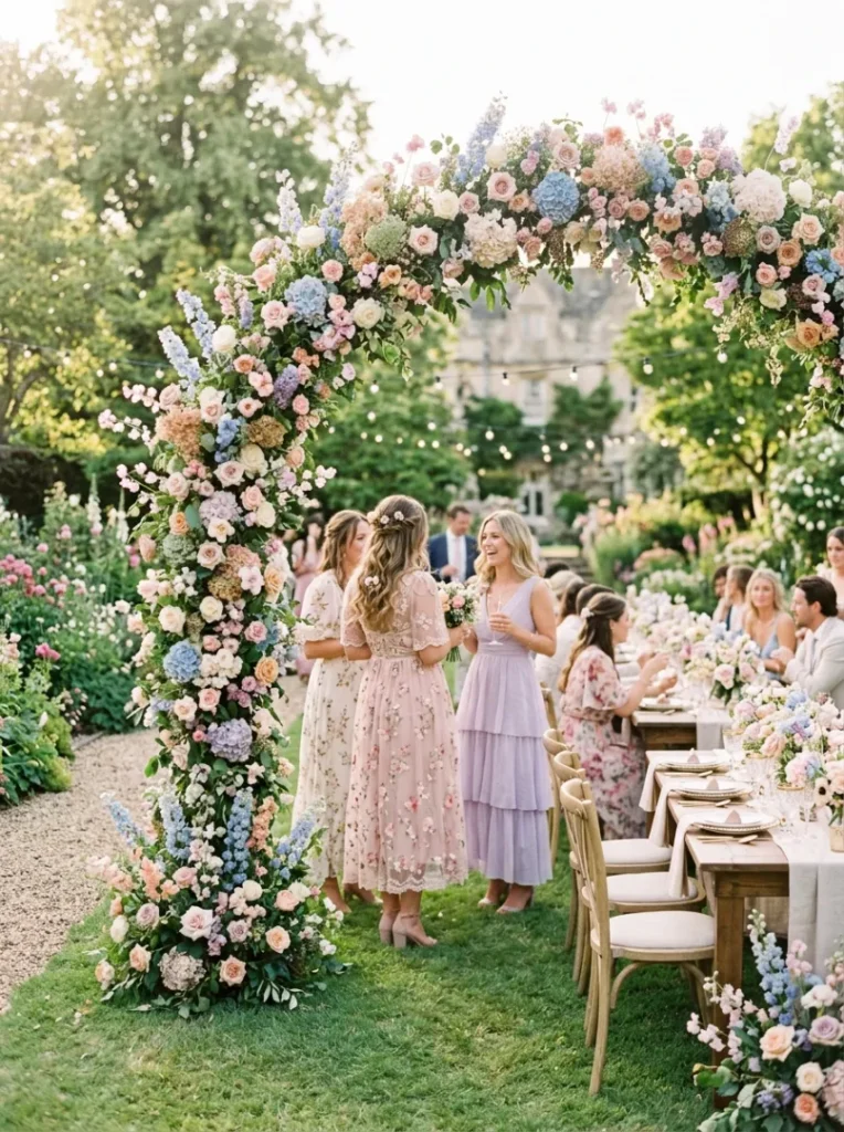 7 Floral Archway Garden Celebration
