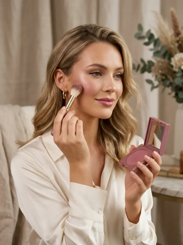 7 Mauve Pink Satin Blush for Sophisticated Glow