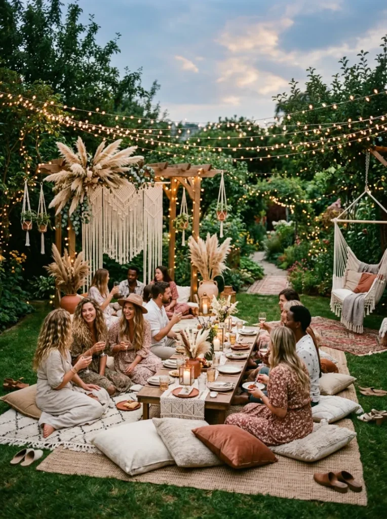 8 Boho Whimsical Garden Gathering