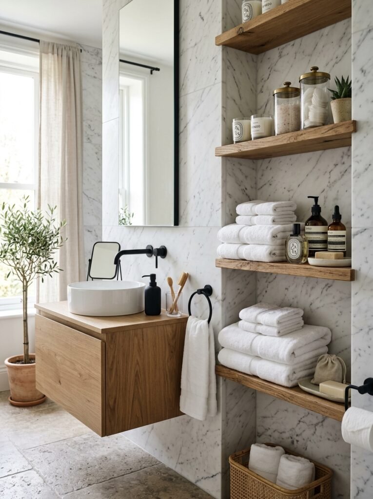 11. Style Open Shelving Beautifully