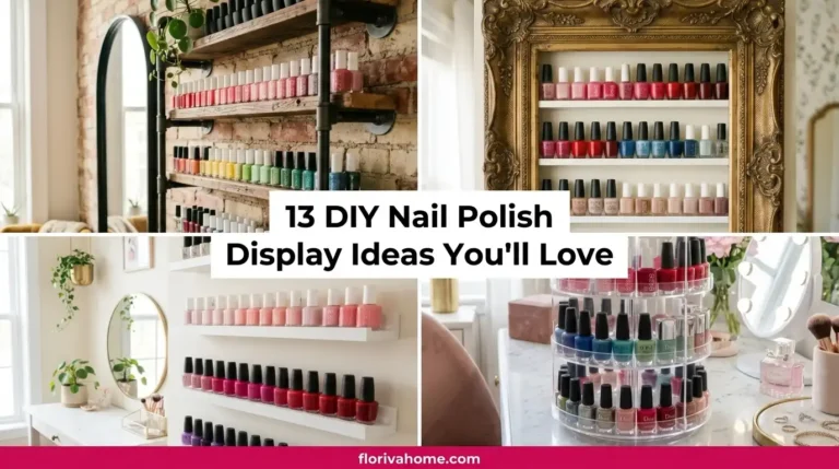 13 DIY Nail Polish Display Ideas You'll Love