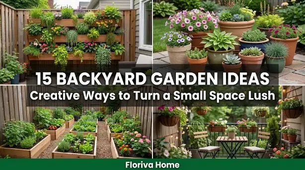 15 Backyard Garden Ideas Creative Ways to Turn a Small Space Lush