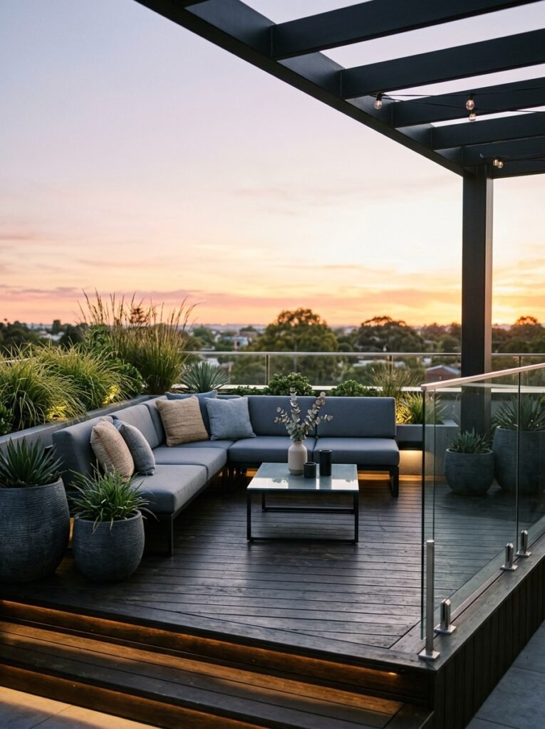 Rooftop Inspired Garden Lounge