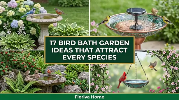 Bird Bath Garden Ideas