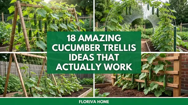 18 Amazing Cucumber Trellis Ideas That Actually Work