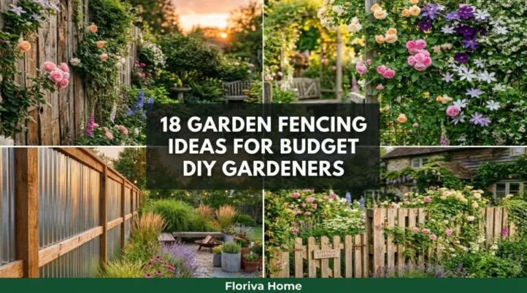 18 Garden Fencing Ideas For Budget DIY Gardeners