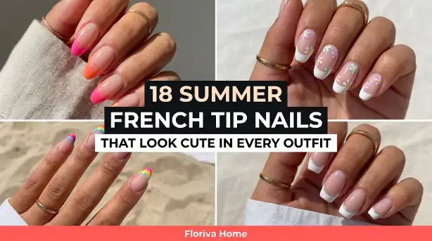 18 Summer French Tip Nails That Look Cute In Every Outfit